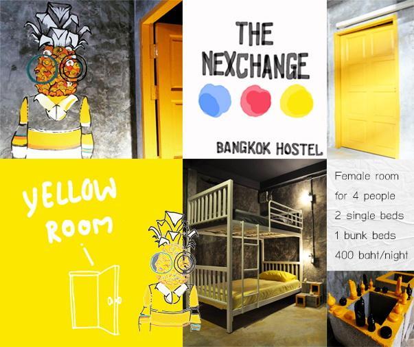 Nexchange Hostel Bangkok Exterior photo